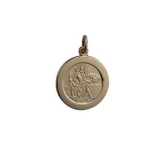 1/20th 14ct yellow gold on Silver 21mm round St Christopher Pendant with car boat train plane on back,All Products : American Fashion Style Bags On Sale 1/20th 14ct yellow gold on Silver 21mm round St Christopher Pendant with car boat train plane on back,All Products : American Fashion Style Bags On Sale