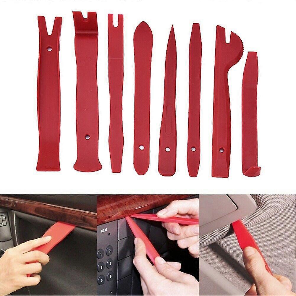 13PCS Car Door Audio Panel Installation Trim Clip Removal Pry With Pliers Kit UK