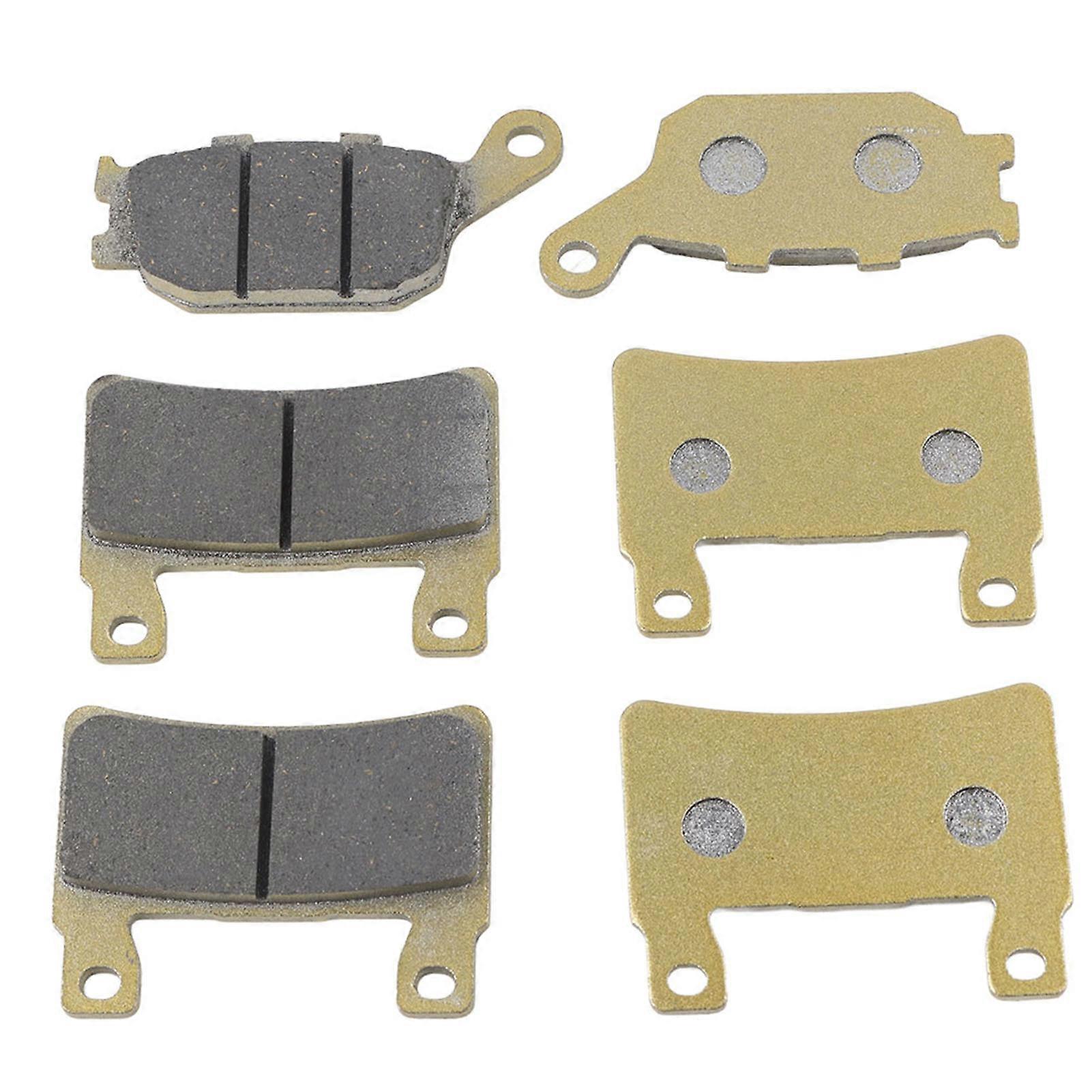 6Pcs Front Rear Motorcycle Disk Brake Pads for CBR 600 F4 F4I NO.62504