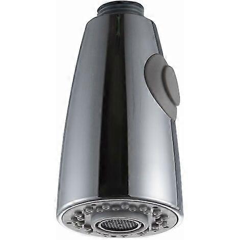 Two Function Kitchen Faucet Replacement Pull Out for Kitchen Sink Spray Head Chrome 1/2" Interface