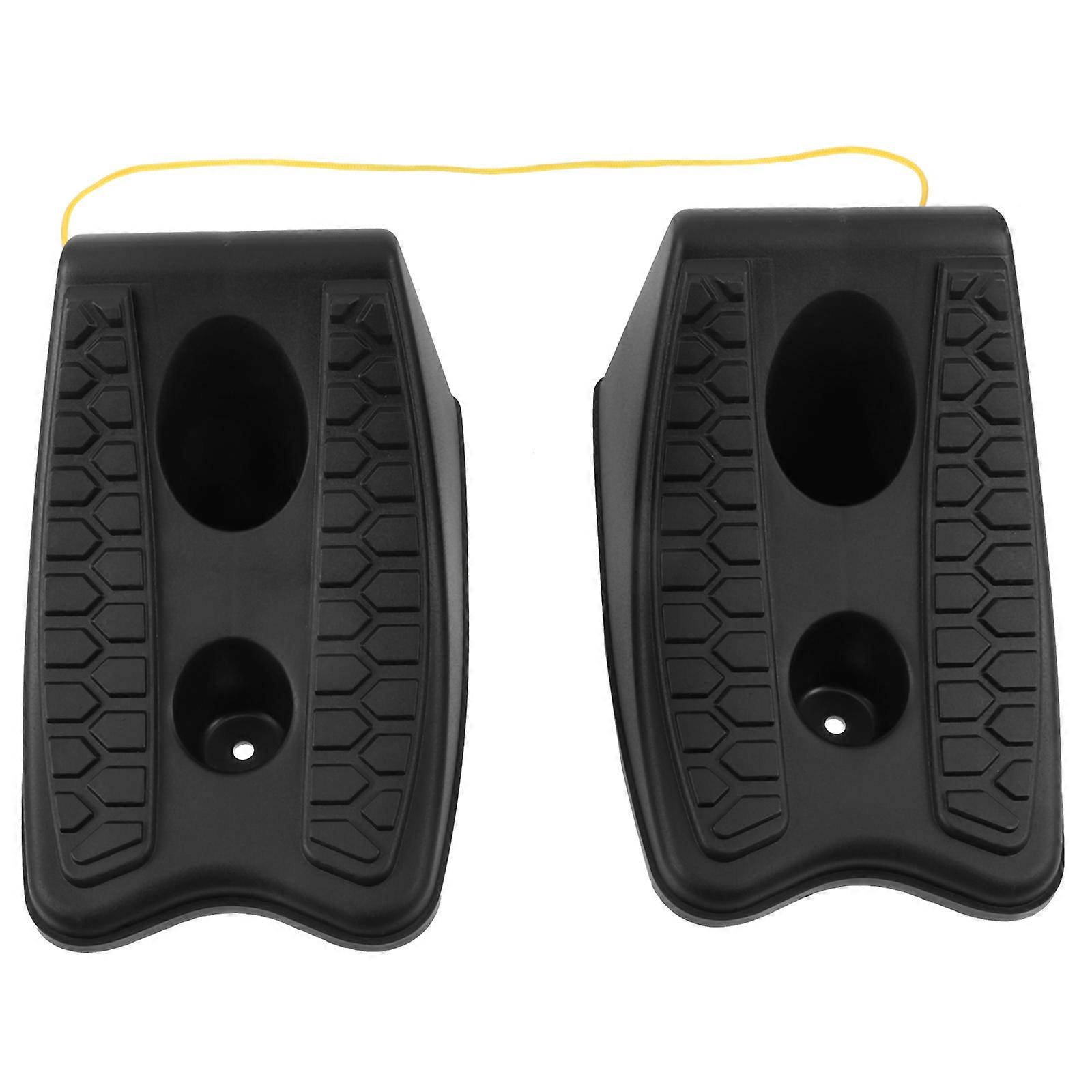 2 db autókerék ékék jármű kerék tekercsek lakóautó pótkocsi kerék ékek a biztonság érdekében