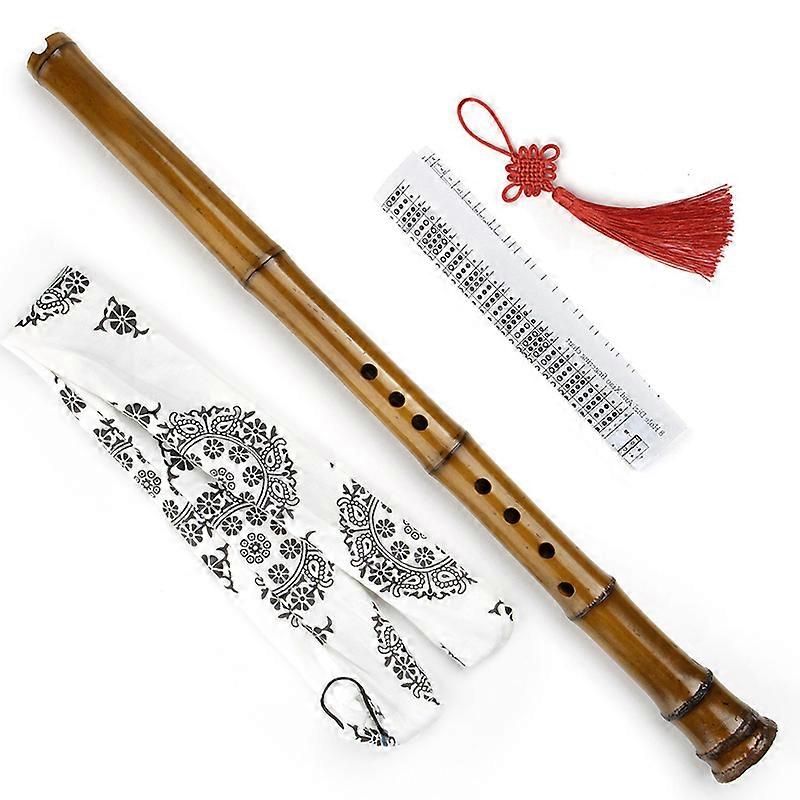 F Key Flétna Šest děr dřevěné dechové hudební nástroje zvané Nan Xiao