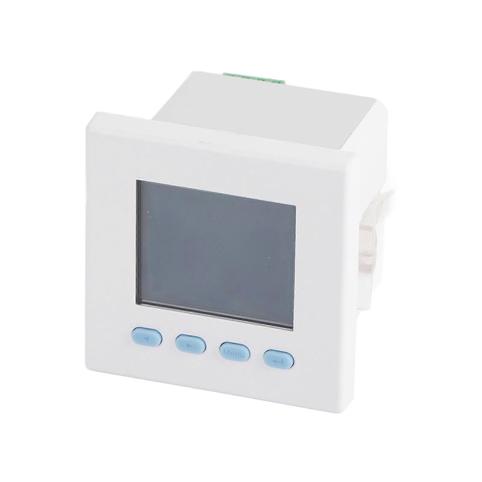 3 Phase Current Voltage Meter LCD Display Ammeter Voltmeter Intelligent Electric Meter AC220V Input