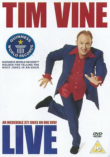 Tim Vine Live DVD (2004) Tim Vine cert PG - Region 2