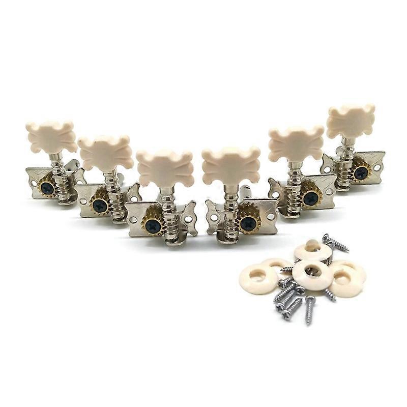 6Pcs/pack 3L 3R Guitar String Tuning Pegs Tuner Machine Heads Knobs Tuning Keys