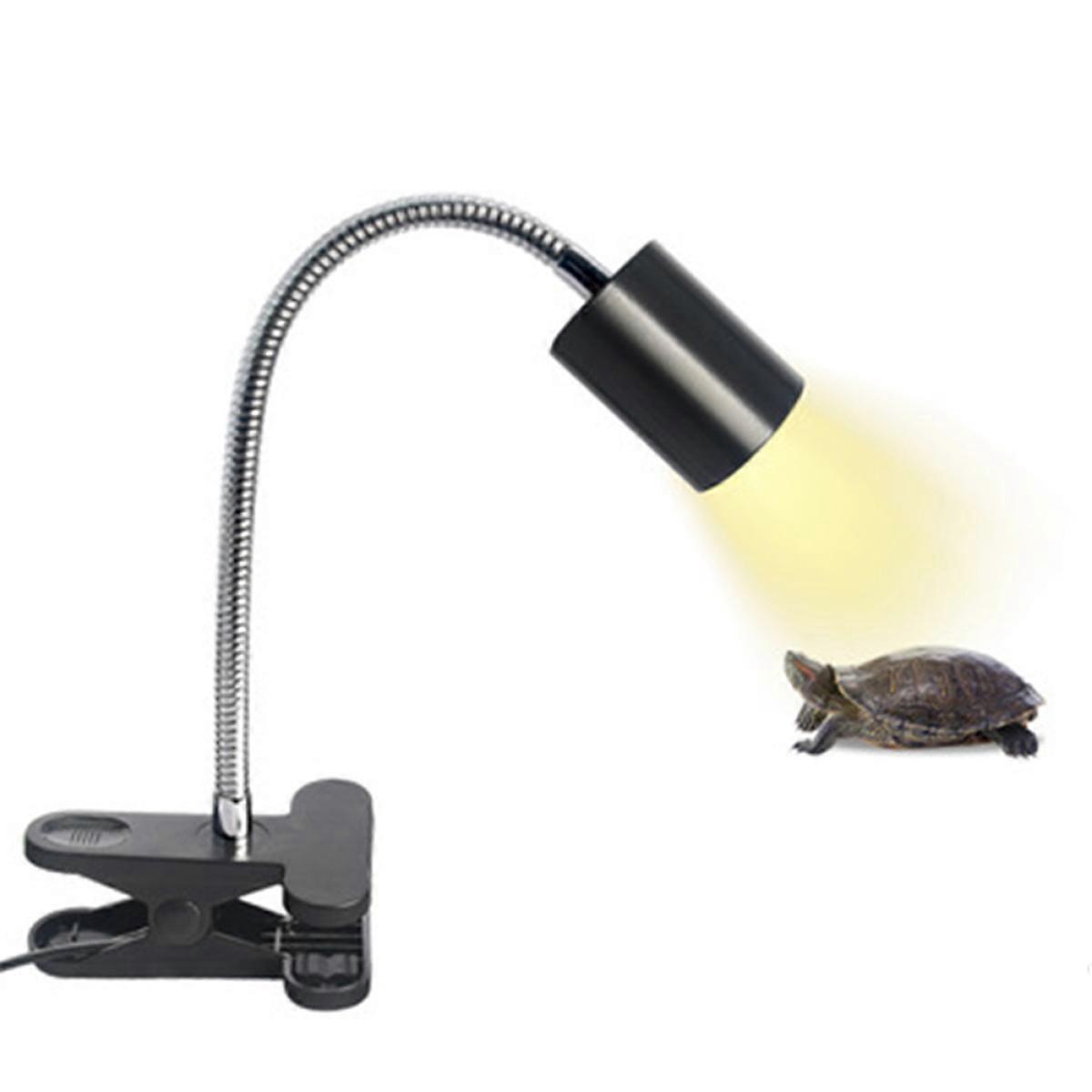 Heat Lamp for Reptiles Turtle,clamp Lamp Holder ,Heating lamp for Reptile and Amphibian Habitat Basking
