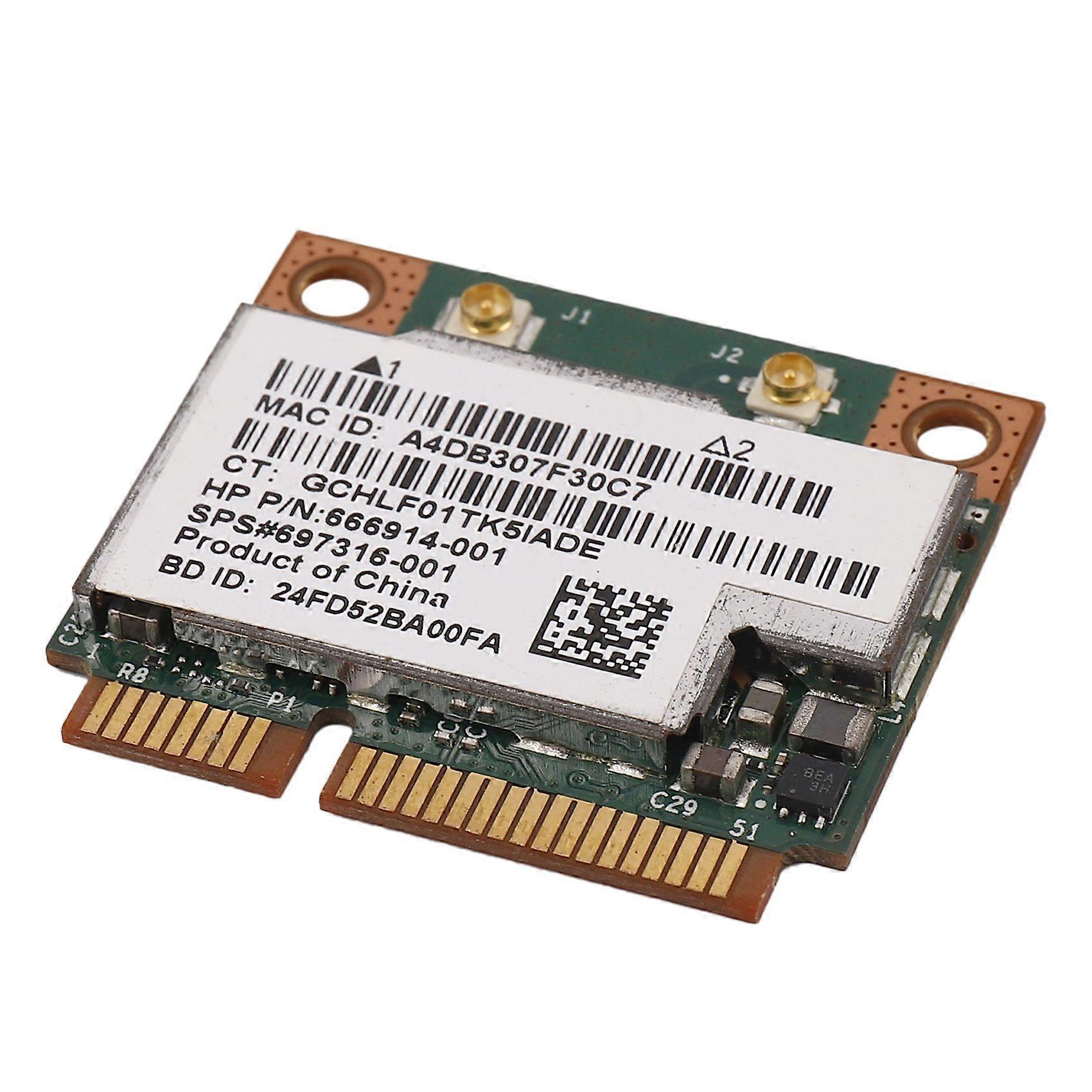 Dual Band 2.4 + 5G 300M 802.11A / b / g Wifi Bluetooth 4.0 Wireless Half Mini Pci-E Card pentru Bcm943228Hmb
