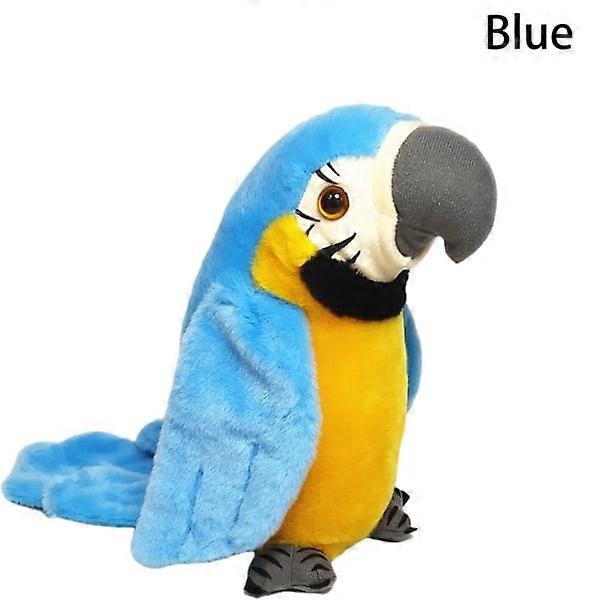 Talking parrot Talking bird blue