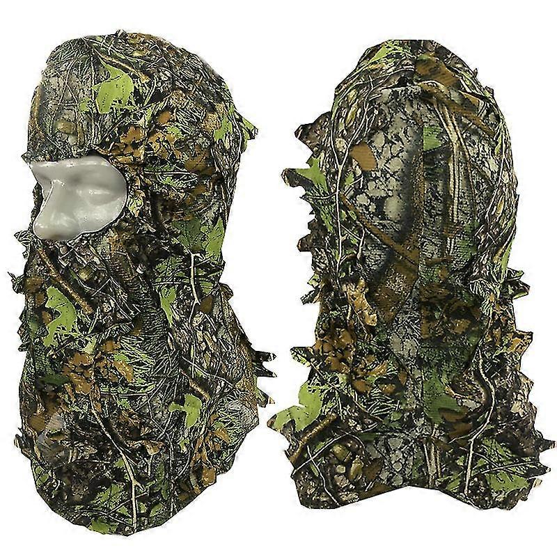 Outdoor Tactical Balaclava Hat Hunting Cap Multicam Full Face Mask Military Camouflage Airsoft Ghillie Cs War Game Accessories Tw