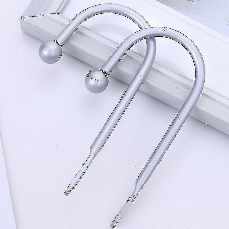 2 Pieces Curtain Hooks Decorative Window Hooks Curtain Hooks Metal Curtain