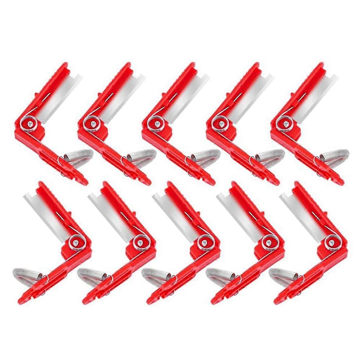 Thumb Pruners Thumb Picker, Vegetable Picking Tool, Cucumber, Beans and Grape Picker, Beard and Leaf Remover(Red)