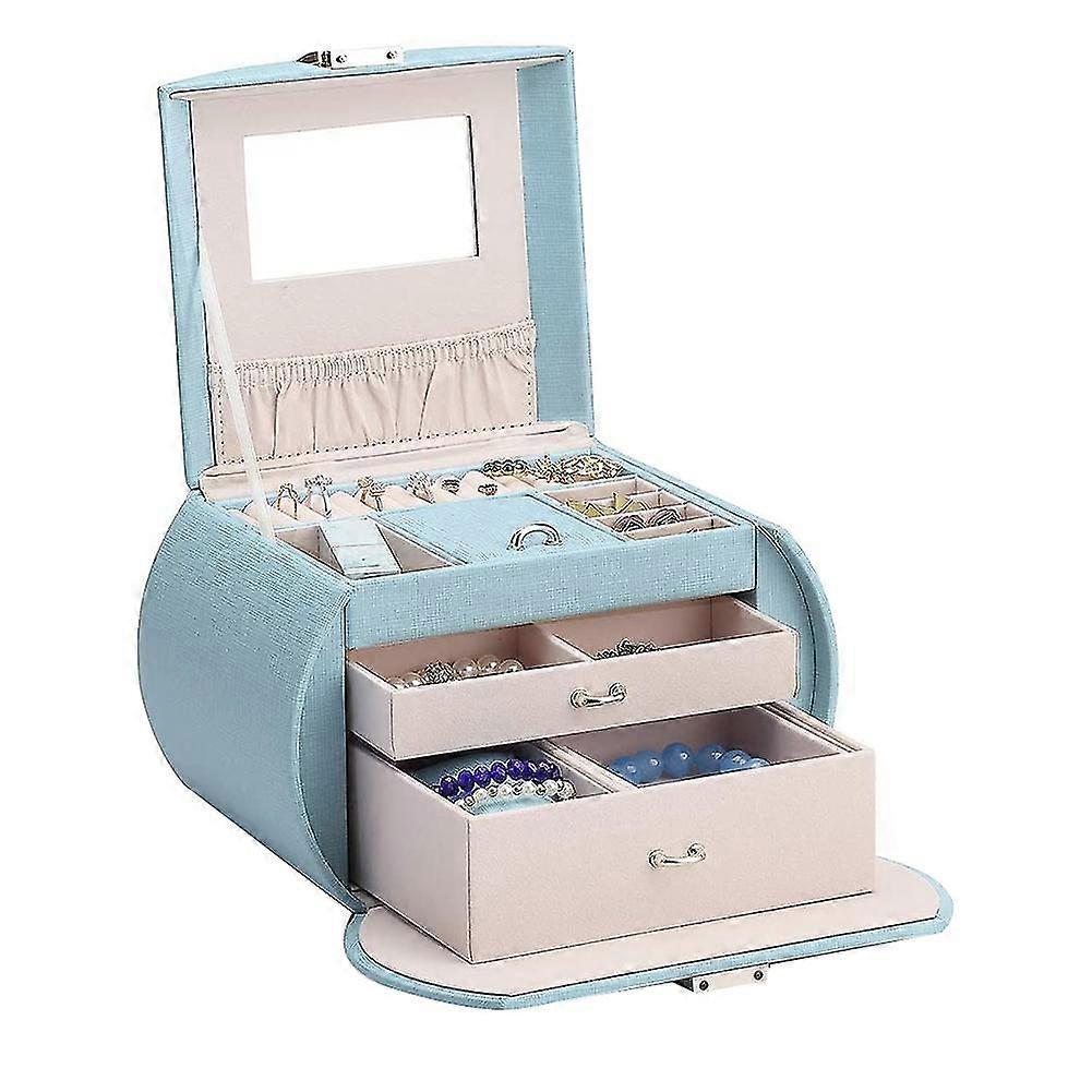 Jewelry Box Multi-layer Necklace Hand Jewelry Earring Storage Box A