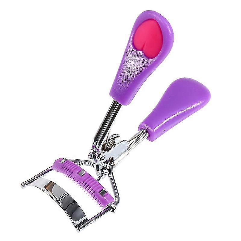 eyelash curler curl eyelashes  lash line in seconds for gorgeous eye lashes makeup (purple  rose red)