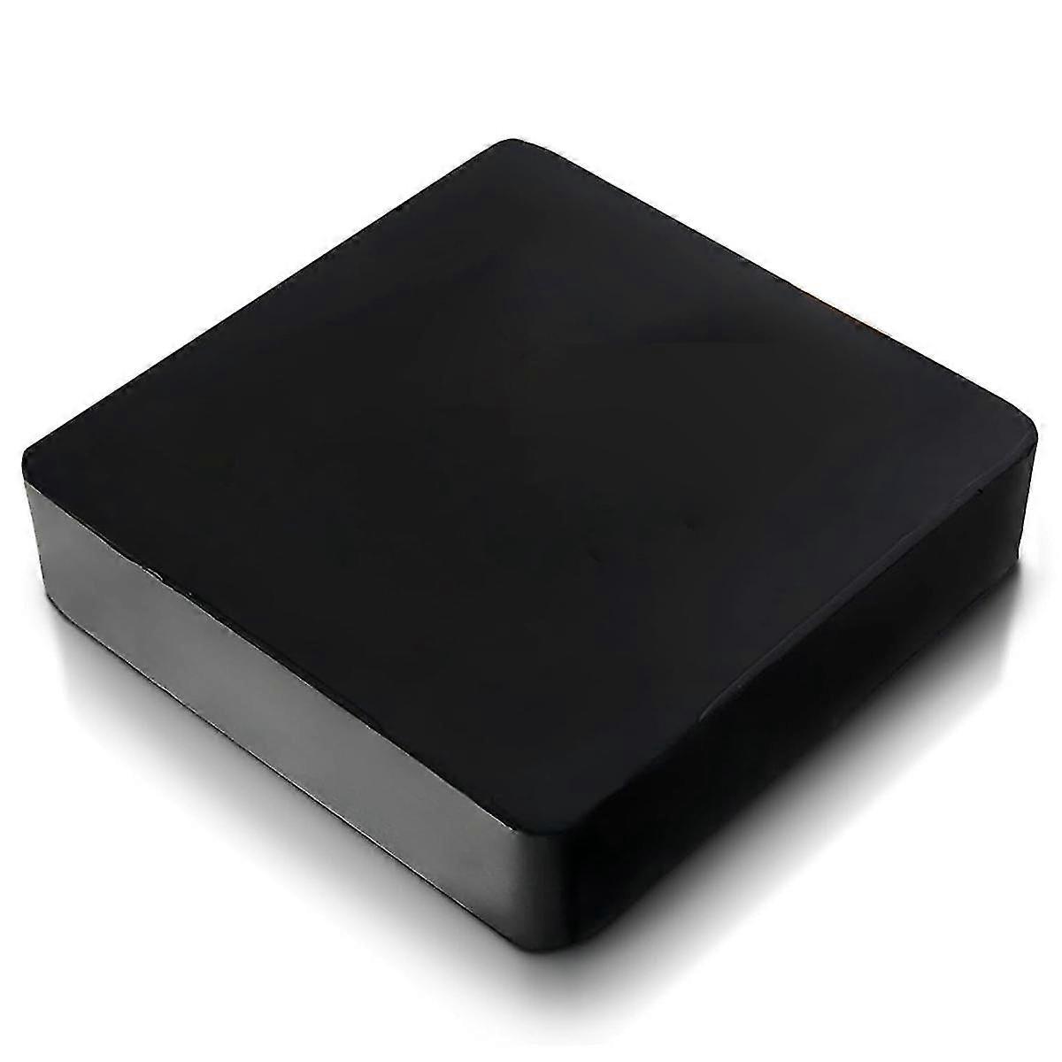 Rubber Bench Block For Jewelry Making - 4in X 4in Solid Rubber Block Jewelers Bench Block For Hammering, Shaping