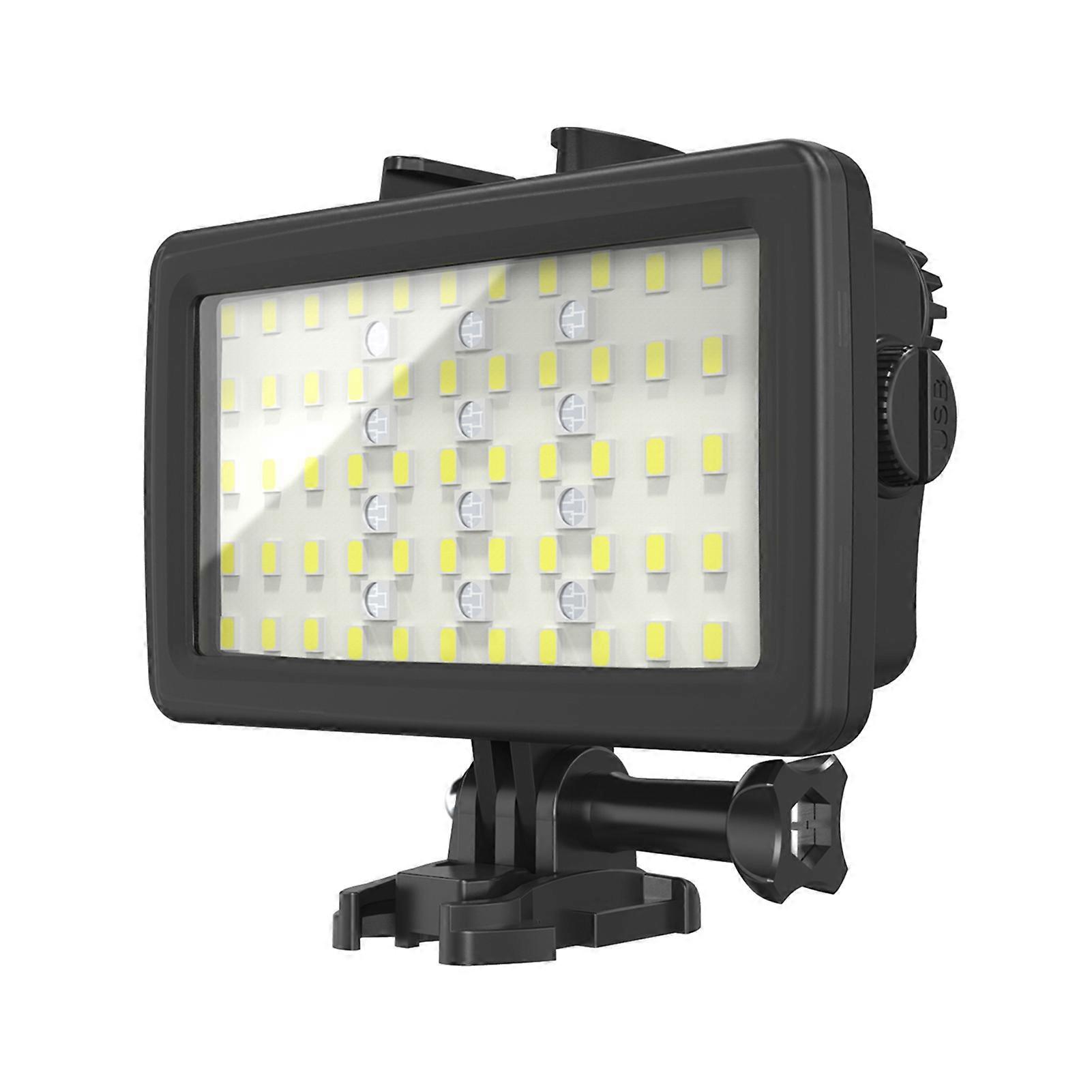 Andoer SL-20 Waterproof RGB Fill Light LED Video Light 8 Lighting Modes CRI95+ Dimmable IPX8 Underwater 40M Built-in Rechargeable Battery for Diving S