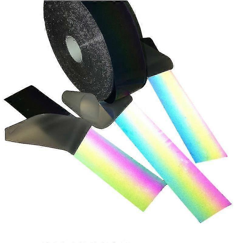 Flagging caution tape reflective iridescence strip night reflectives effect warning tape