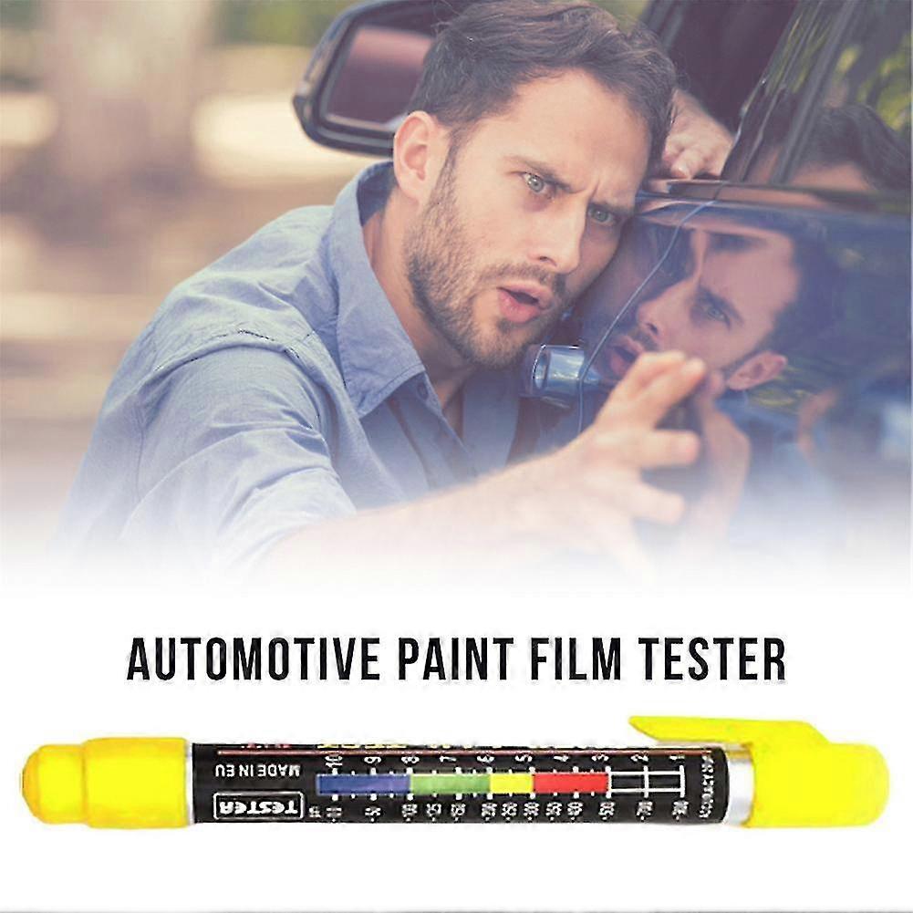 Car Coating Thickness Gauge High Precision Auto Paint Gauge Meter Auto Lak Test Bit Car Coating Thickness Meter for Auto Vehicle
