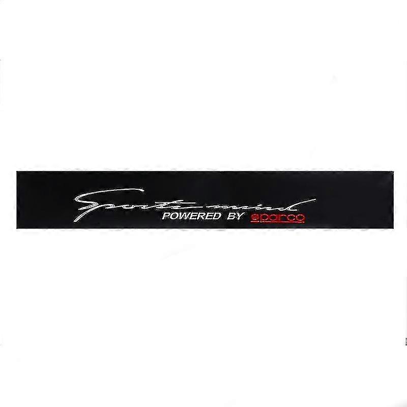 Front Rear Windshield Decal Auto Car Styling Window Sticker Black 130x21cm