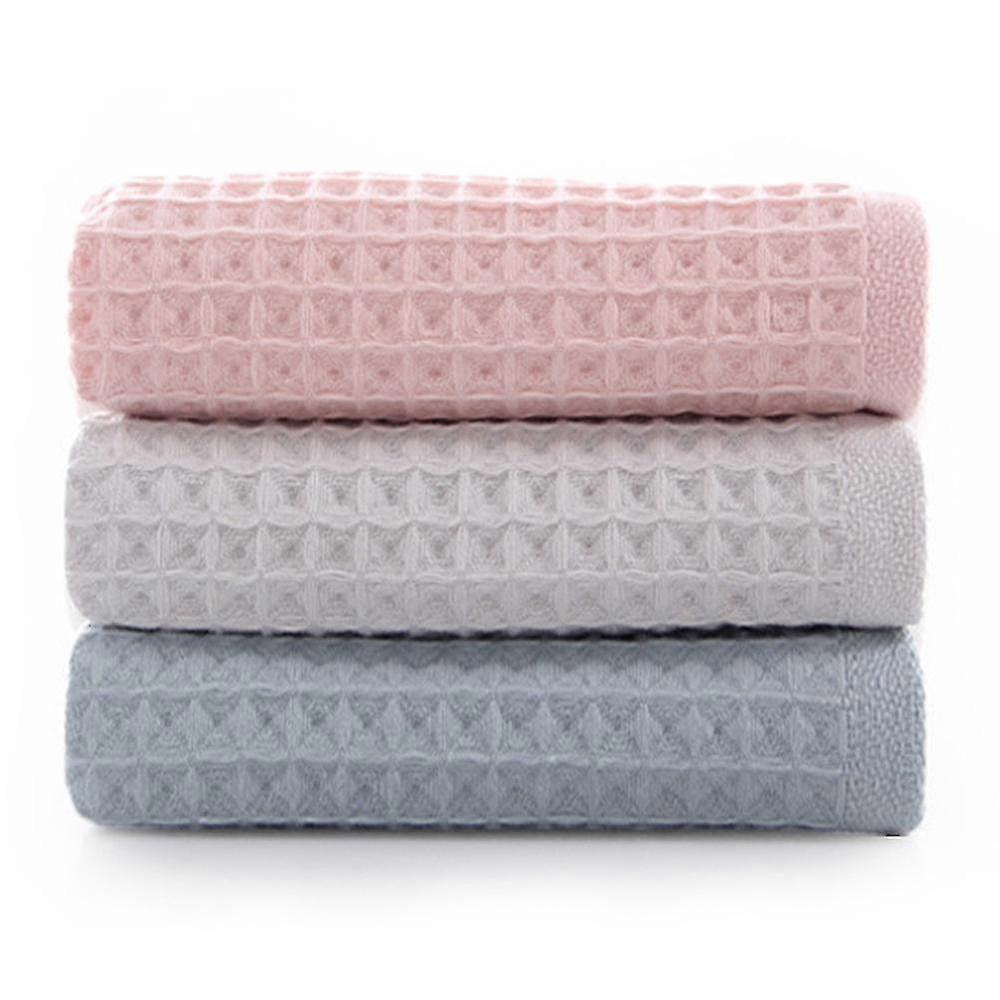 Waffle Towel Set - Luxury Bath, Face, And Guest Towel Bundle