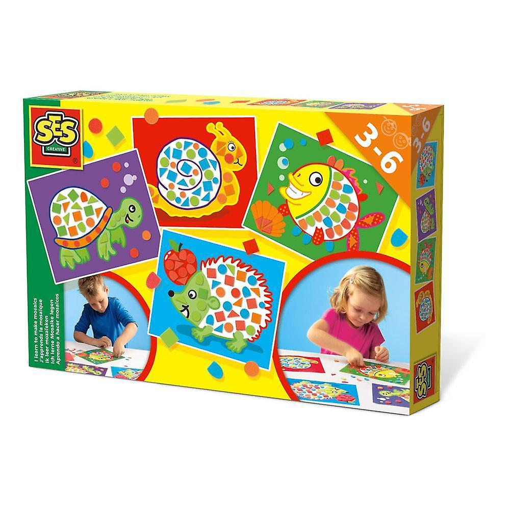 SES Creative Children's I Learn to Make Mosaics Set