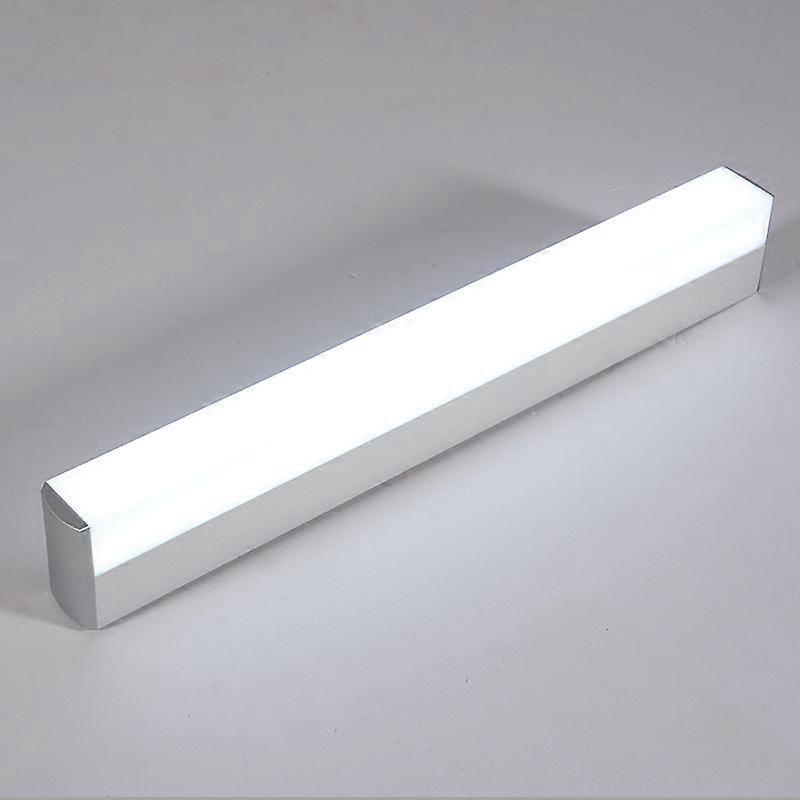 Square Bathroom Light Mirror Vanity Wall Sconce With Stainless Steel Closed Shade Lighting High Brightness Led