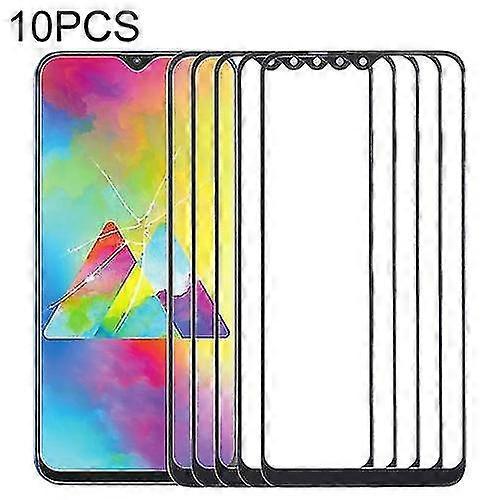 For Samsung Galaxy M20 10pcs Front Screen Outer Glass Lens