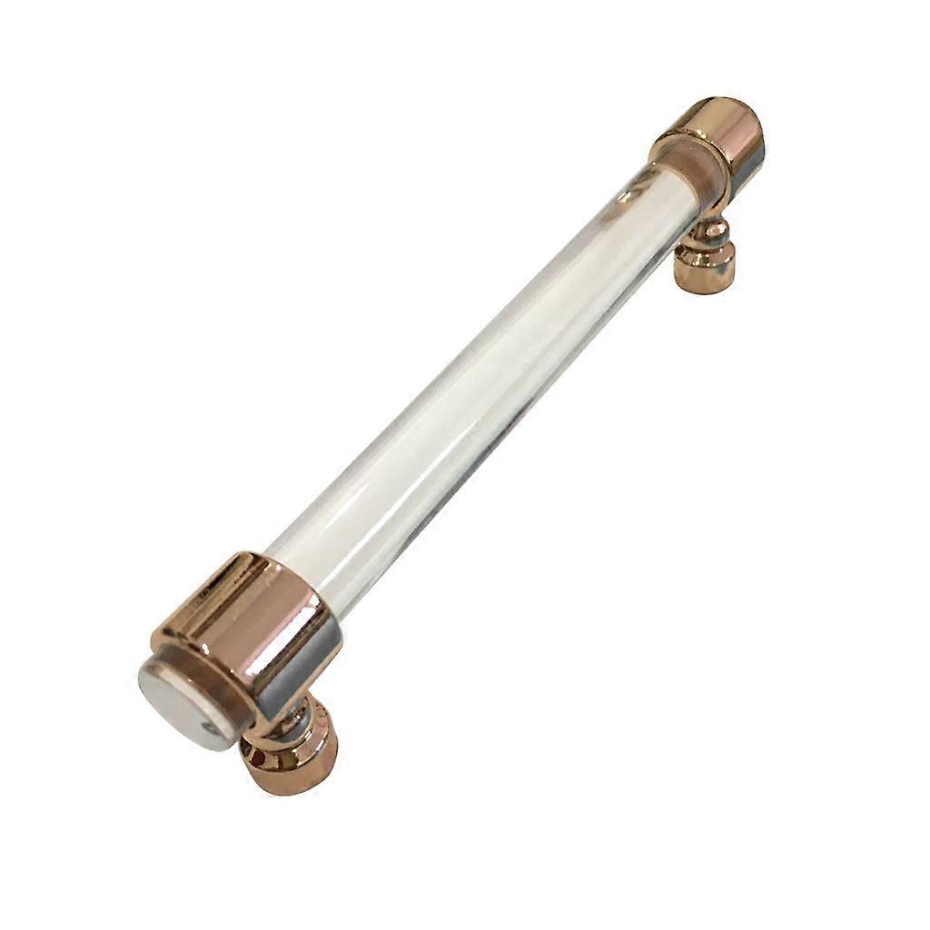Acrylic Connecting Rod Bar for Door Handle Drawer Pull Knob Rose Gold 152mm