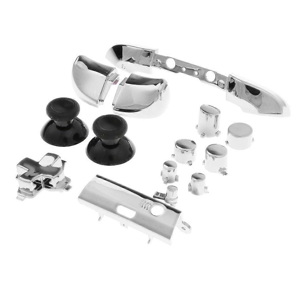 Replacement LB RB Bumpers Triggers Buttons for   One S Controller Silver