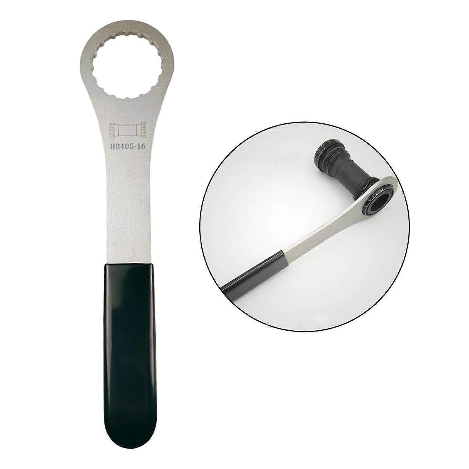 Bottom Bracket Remover Bottom Bracket Wrench Bottom Bracket Removal Tool Bicycle Tool - High hardness, wear resistance, not easy to scratch the axle.