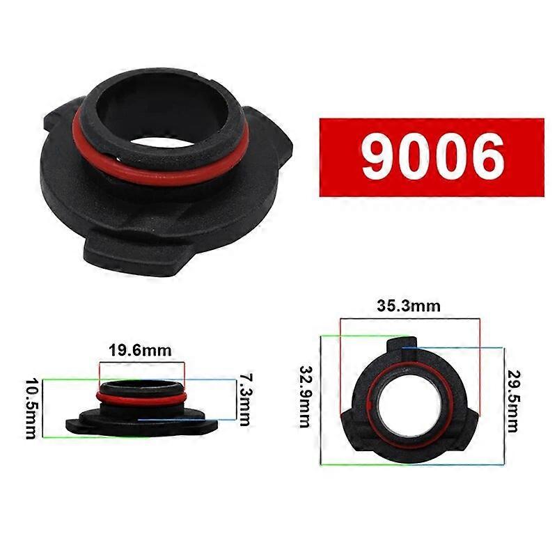 1pc Car LED Headlight Bulb Base Adapter Socket Holder H1 H4 H7 H11 9005 9006 9012 High Temperature Automobile LED Lamp Chuck