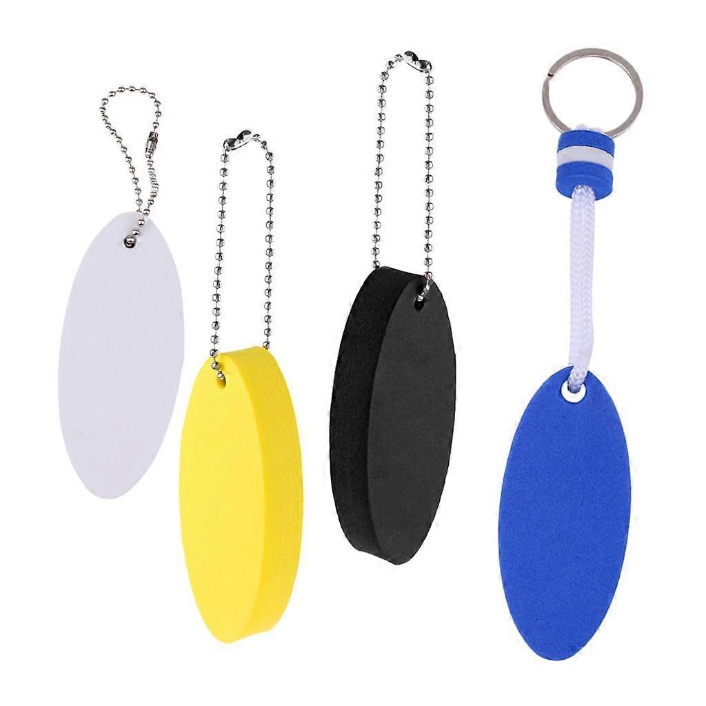 4Pcs Novelty Boating Floating Key Chain Key  Keychains Float Surfboard