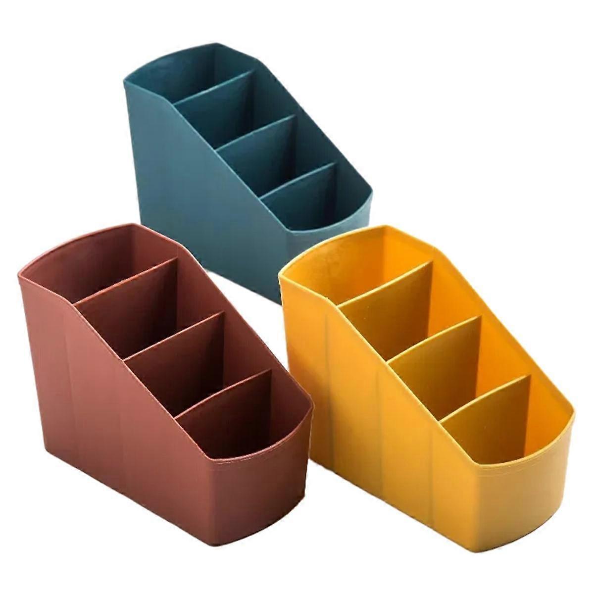 Desktop Storage Box Living Room Remote Control Storage Box Small Cosmetic Stationery and Sundries S