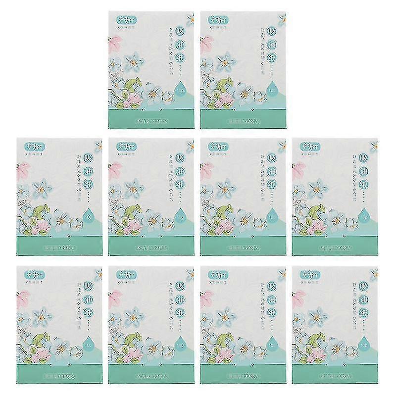 10 stk oljeabsorberende ark