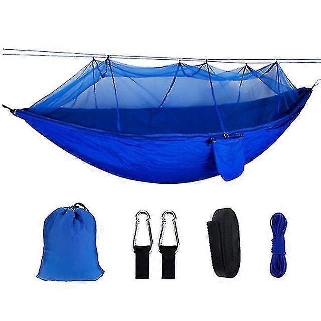 1-2 Person Portable Outdoor Camping Hammock With Mosquito Net High Portable Mosquito Net Hammock Tent With Adjustable Straps