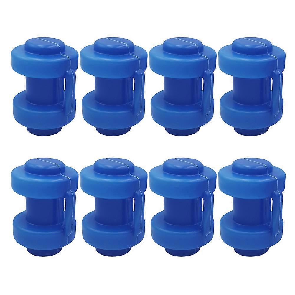 8pcs Trampoline Protective Cover Cap Trampoline Enclosure Pole Top Caps For Net Hook For Trampoline