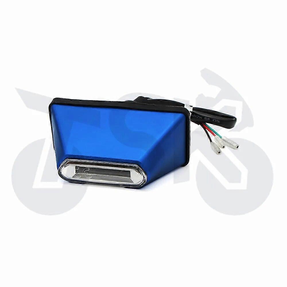 Motorcycle Rear License Plate Lamp For HONDA CBR600 CBR1000 F5 Add Driving Red Light and Braking Red Light Function