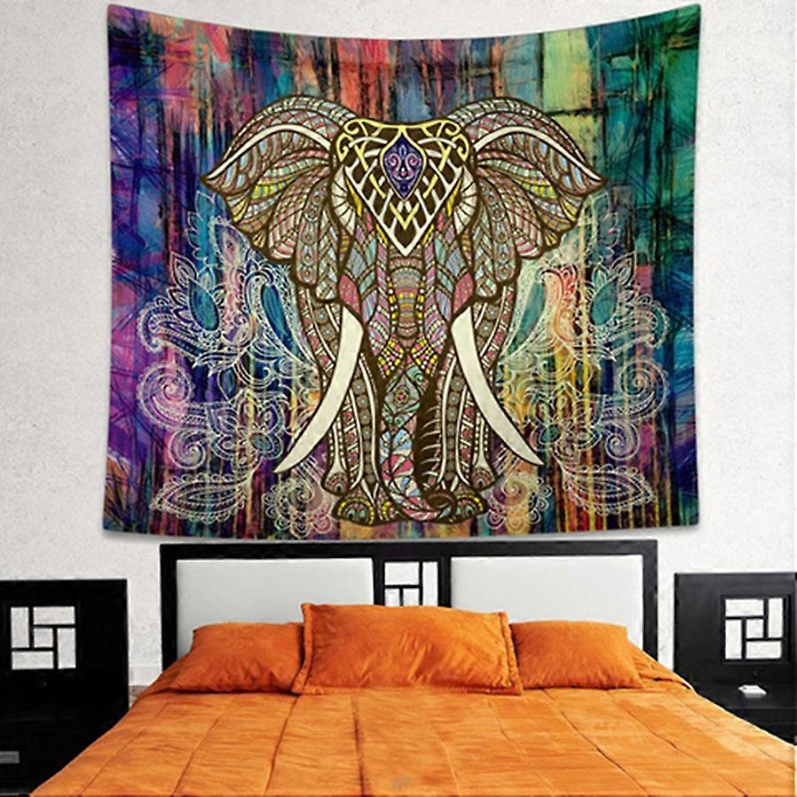 Bohemian Elephant Wall Hanging Tapestry