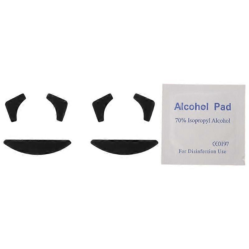 2 Sets Mouse Skates Mouse Feet Curved Edge for Razer DeathAdder Gaming Mouse