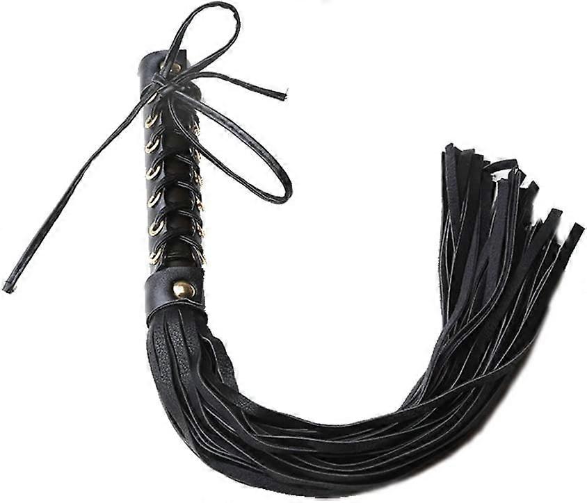 Bull Whip Μαλακό δέρμα και σουέτ πλεγμένες ουρές Ιππικό άλογο Sport Whips