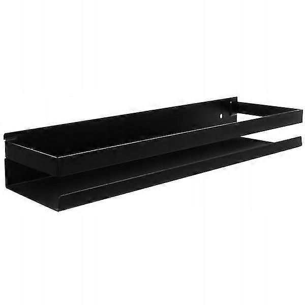Wall shelf - Black metal Black