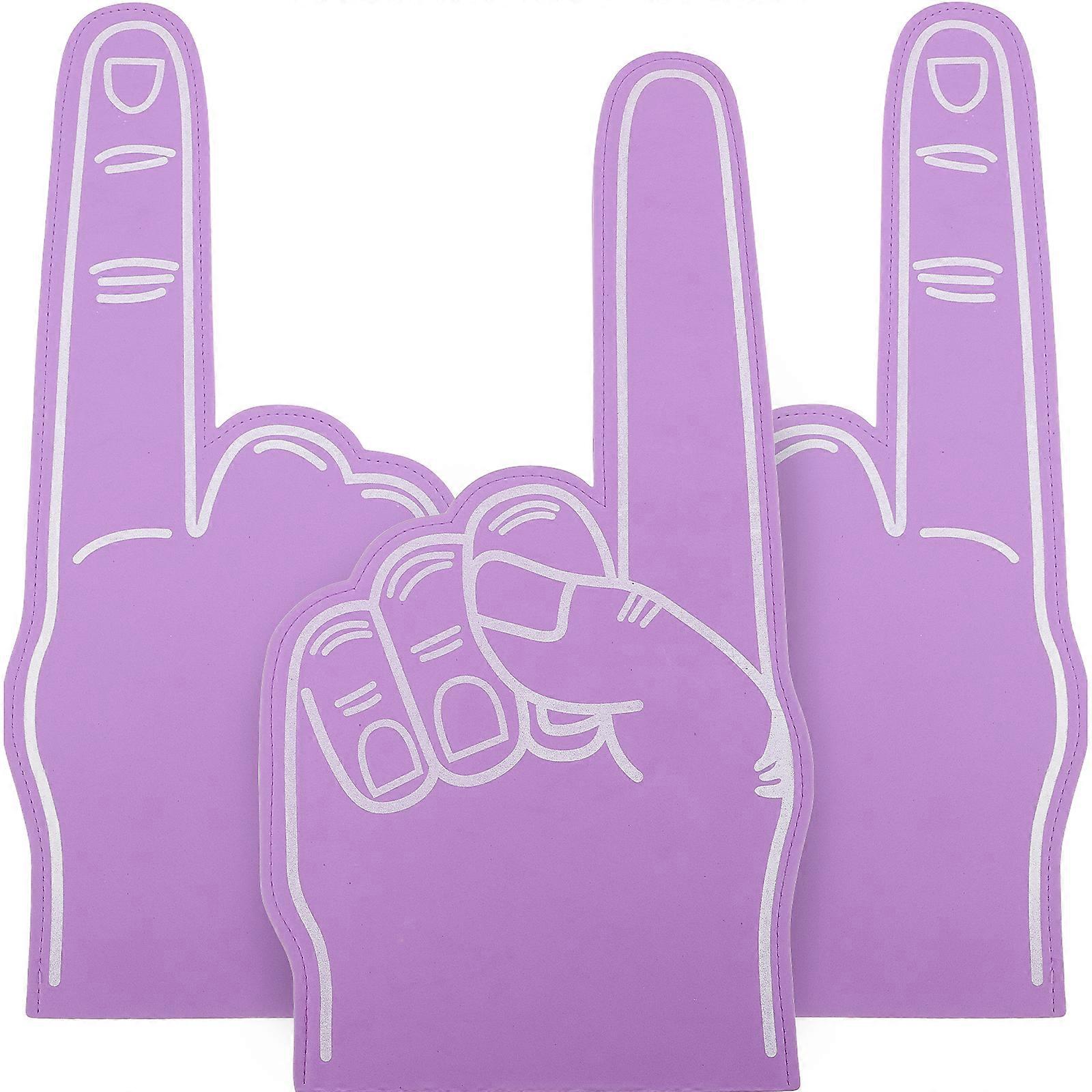 3Pcsフォームフィンガーチアリーディングフォームハンドスポーツイベントチアプロップスポーツアクセサリー