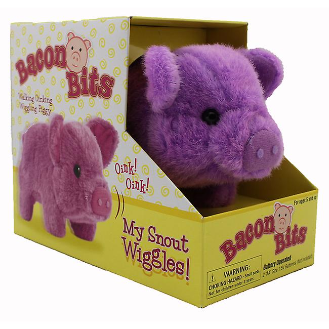 Westminster Toys Bacon Bits Mechanical Pig - Purple