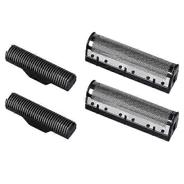 1Set Clipper Blade for Km-1102 Clipper Electric Shaver Parts Net Silver