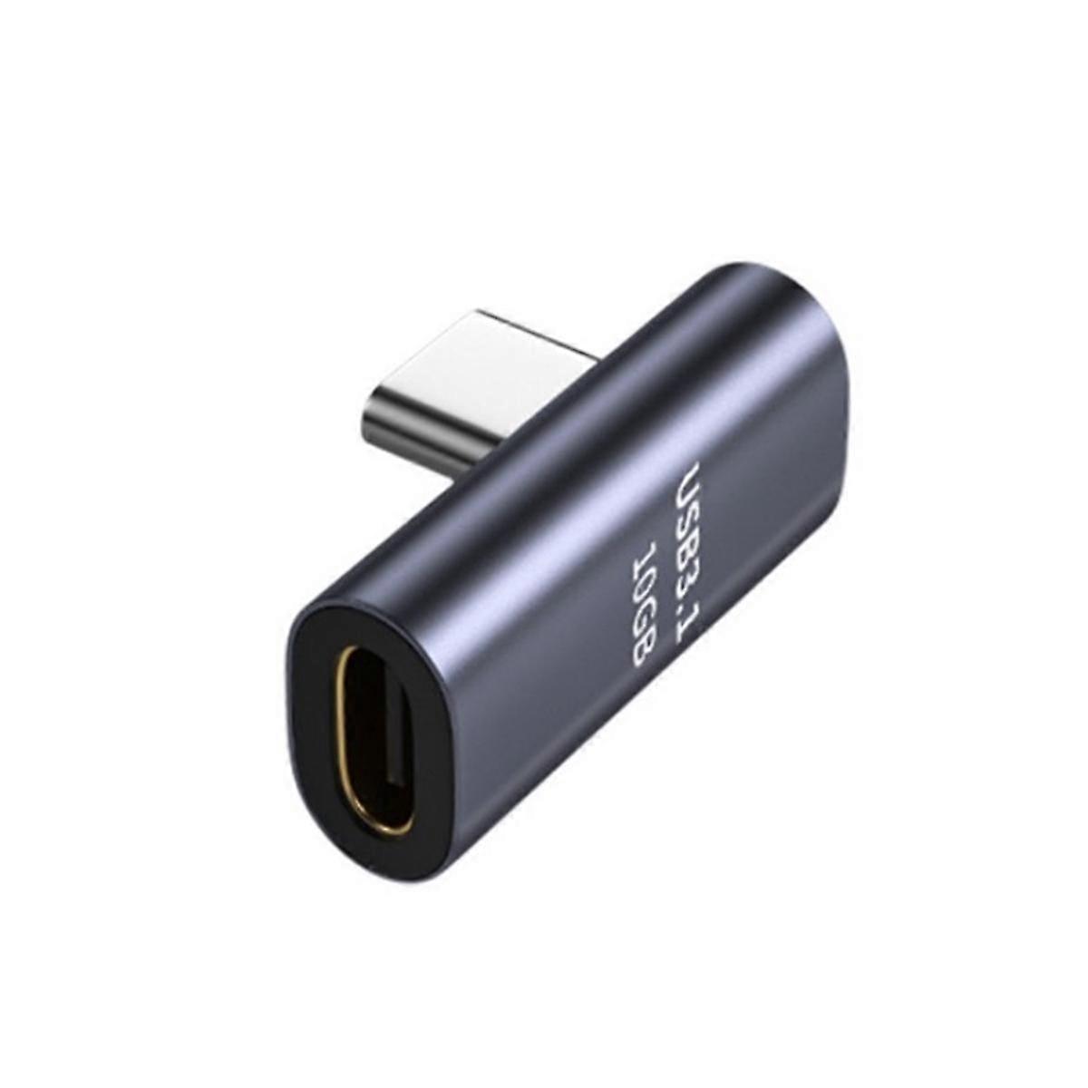 Mobiltelefonadapter 10 Gbps rask dataoverføringsladeomformer Type-C kvinne til type-C mannlig konv