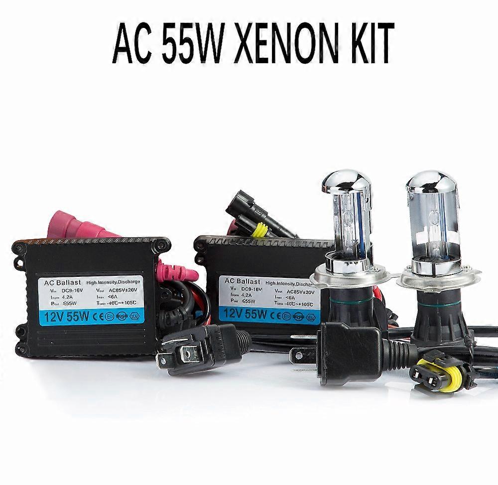 12V 55W Car Xenon light HID Kit healdight ceață H1,H3,H7,H11,HB3,HB4,880,H27,D2S,D2H,9012,H4 Bi balast subțire,4300K,6000K