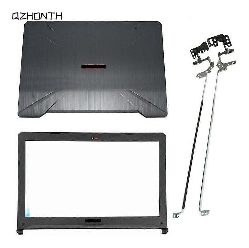 LCD Back Cover & Front Bezel & Hinges For Asus TUF Gaming FX504 FX504G FX80 FX80G