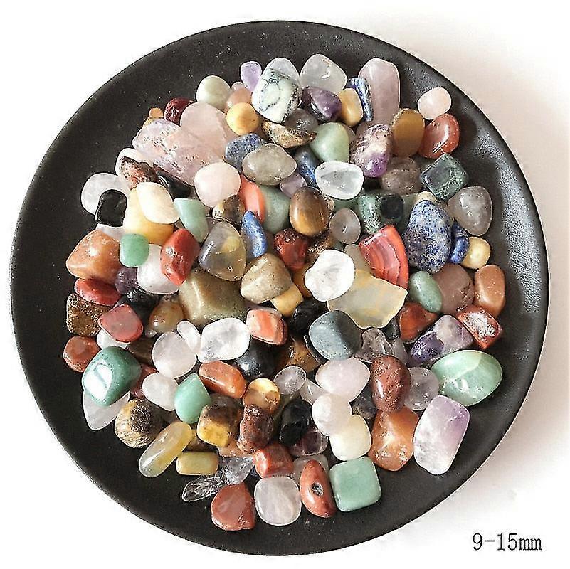 100G 4 sizes natural mixed quartz crystal stone rock gravel specimen tank decor natural stones and minerals