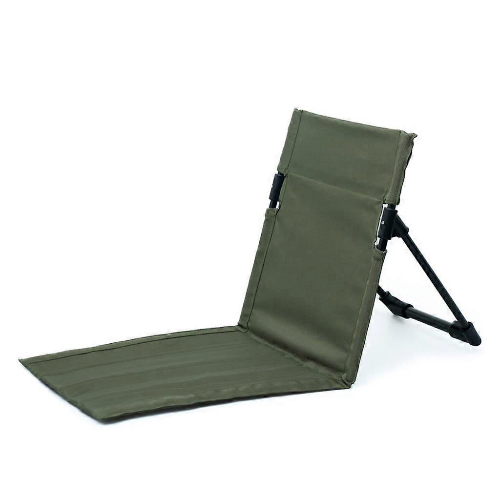 Backchair with Padded Back Cushion, Stadium Chairs with Back Support and Straps