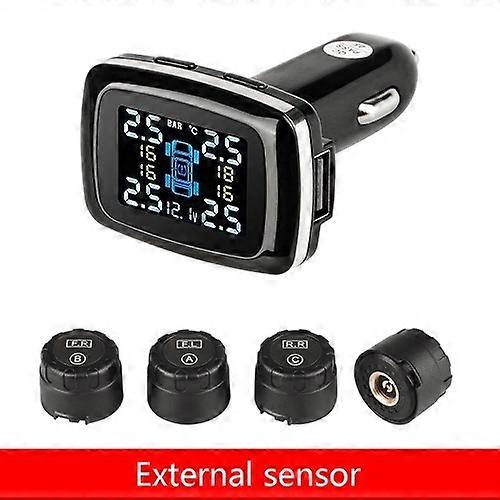 CarVehicle Sensors Tire Pressure Monitoring System s Cigarette Lighter with USB PortControl System Auto Security Alarm