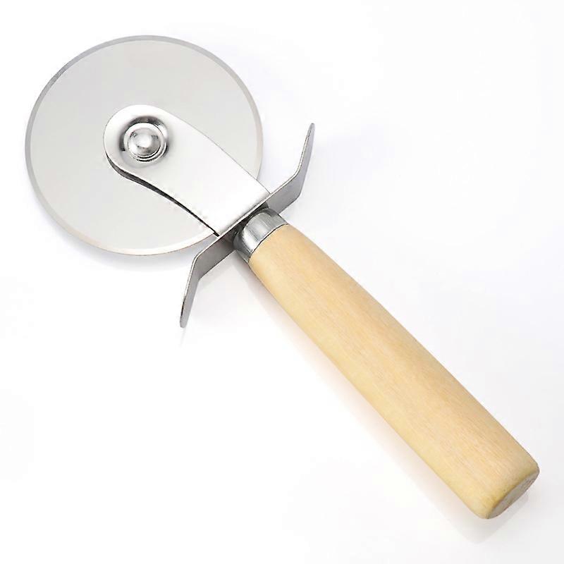 Stainless steel pizza cutter